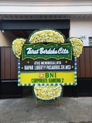 Papan Bunga Duka di Numba