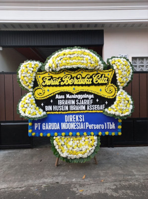 Papan Bunga Duka di Numba