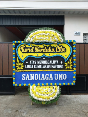 Papan Bunga Duka di Numba